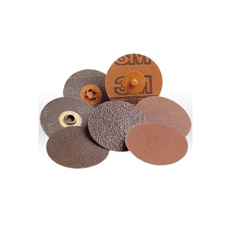 3M Surface Conditioning Disc, Roloc Cloth Disc 361F, 2, Grit P120, PK50 51144-22403